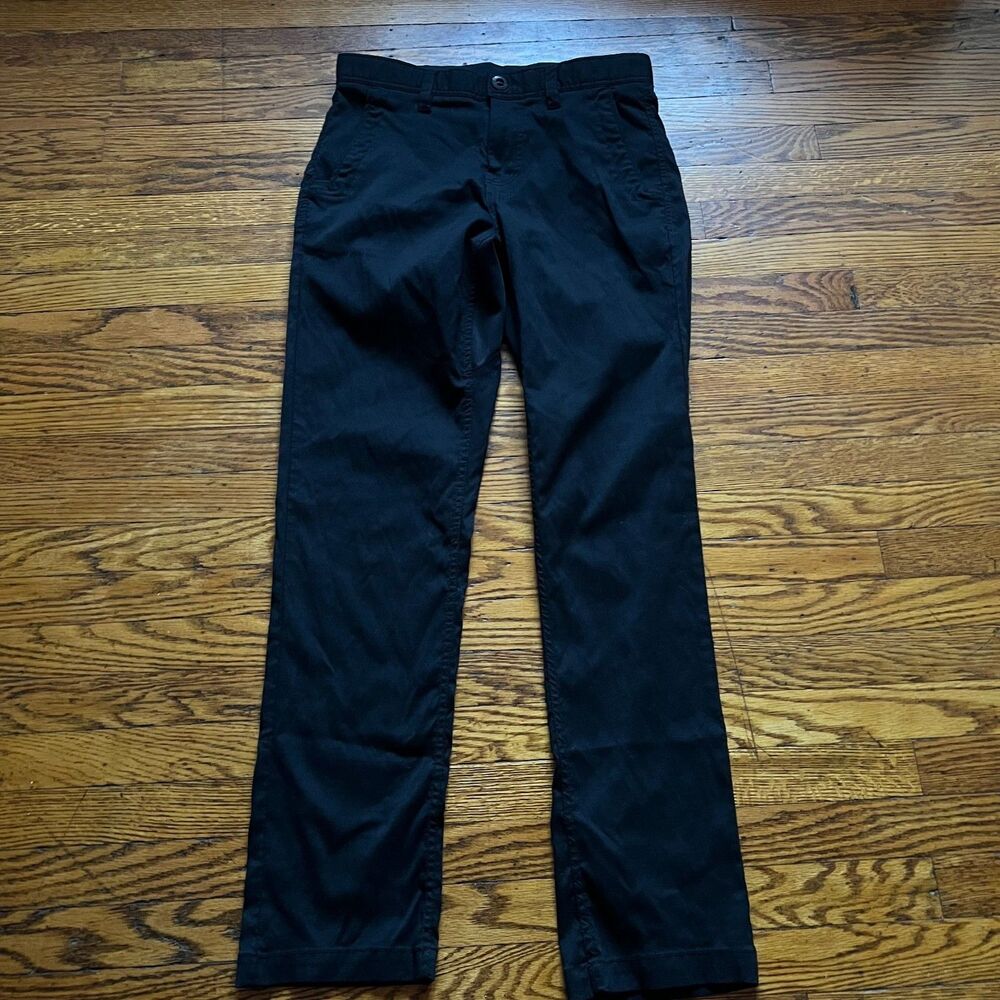 Volcom Frickin Stretch Modern Tech Chino Pants Black Men's Size 31 Nylon Blend